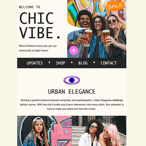 Chic Vibe Promo Email